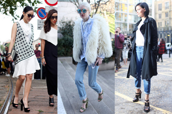 讓街拍告訴你7種高跟鞋搭配法則