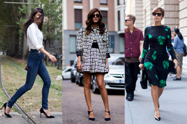 讓街拍告訴你7種高跟鞋搭配法則